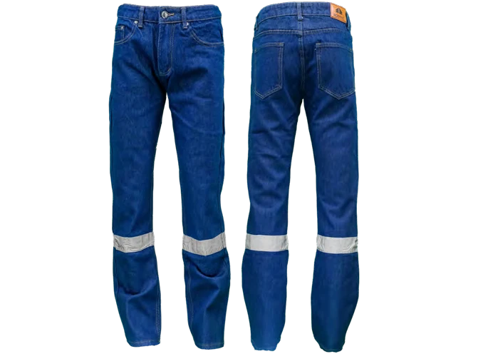 Jeans con Cinta Reflectiva BJDB-RB WORK PRO