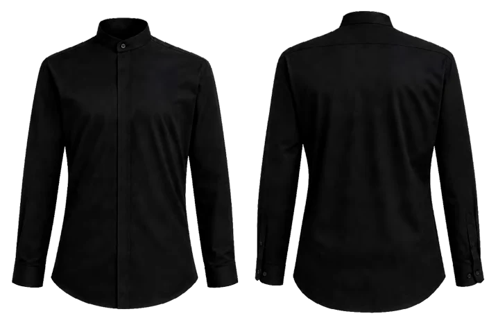 Camisa Mandarín Caballero EC05 WORK PRO
