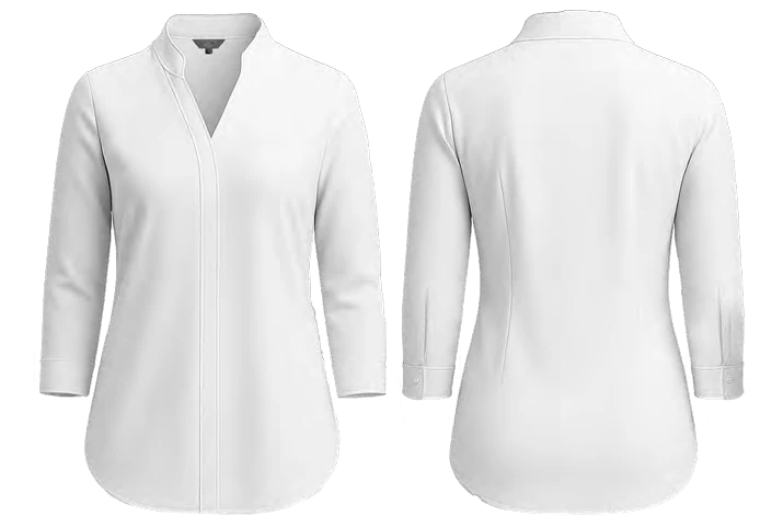 Blusa 3/4 Dama EC08W WORK PRO