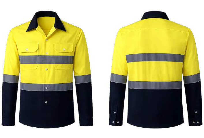 Camisa Industrial Reflectiva IC01 WORK PRO