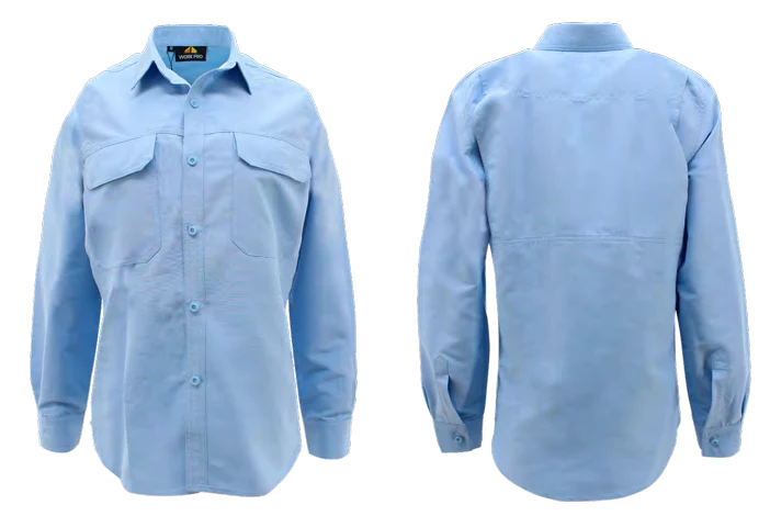 Camisa Outdoor Dama M/L IC08W WORK PRO