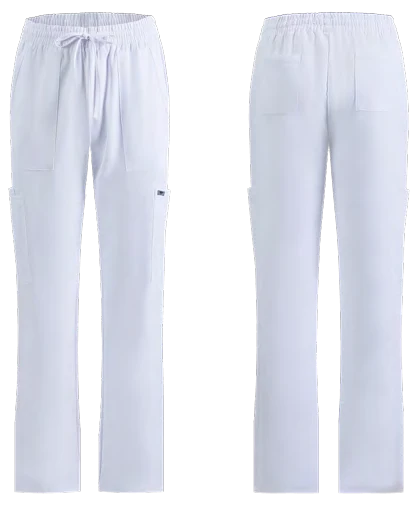 Pantalón Clásico Médico Blanco MP02-WHT WORK PRO